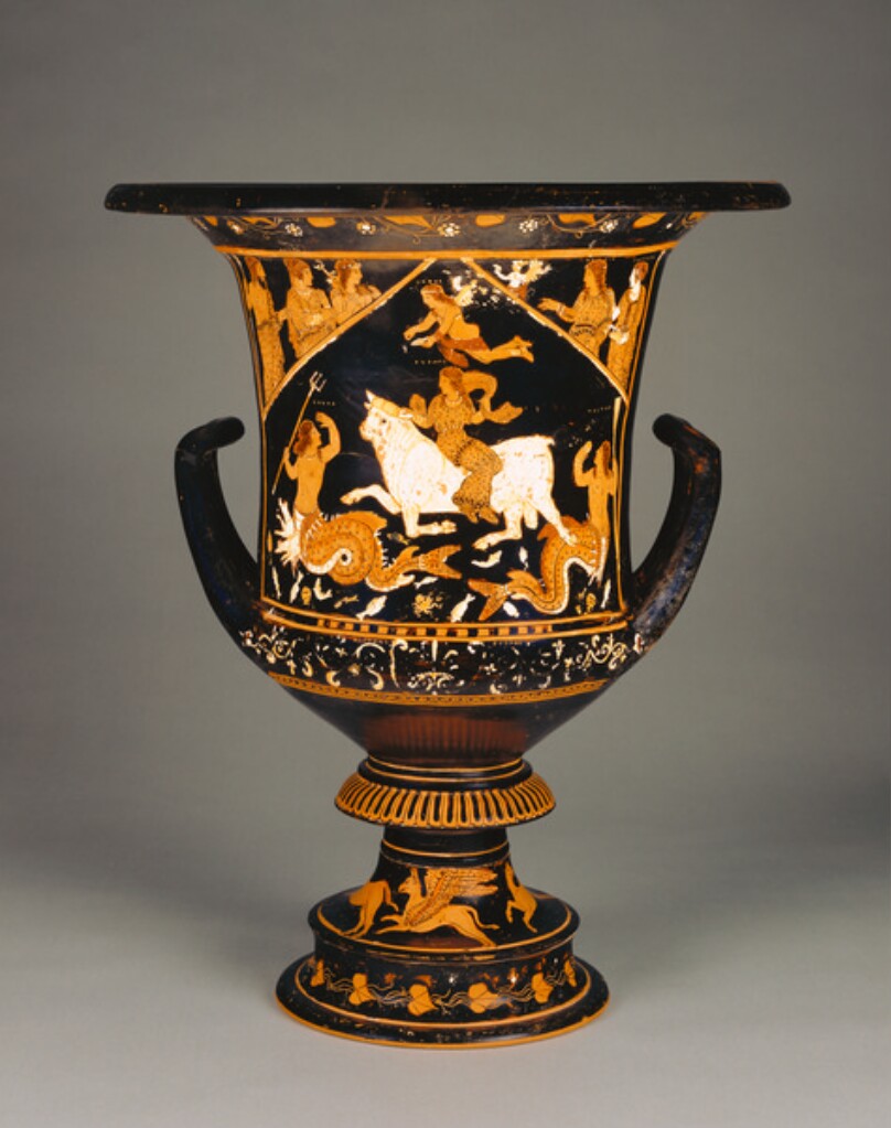 Paestan Red-Figure Calyx Krater
