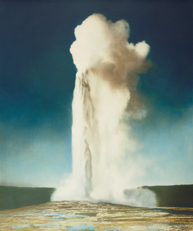 [Old Faithful Geyser]