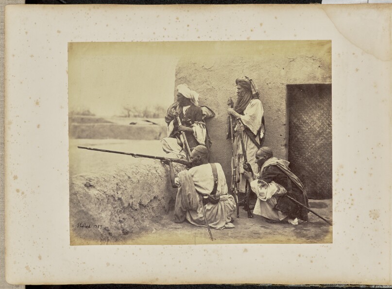 Peshawur; Group of Afredees from the Khyber Pass
