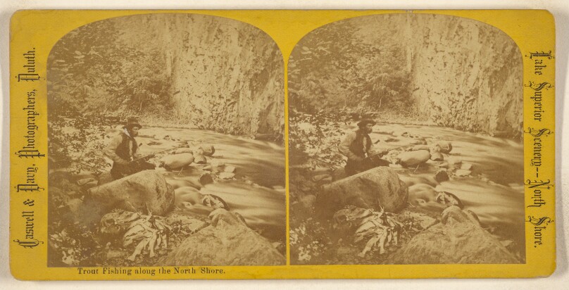Trout Fishing along the North Shore.
