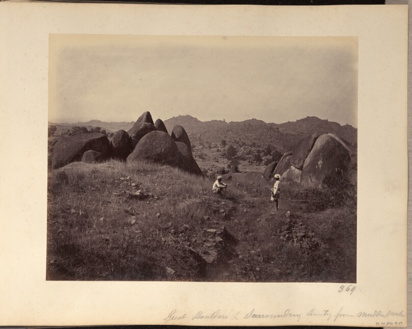 Great Boulders and Surrounding Country from Muddan Mahal