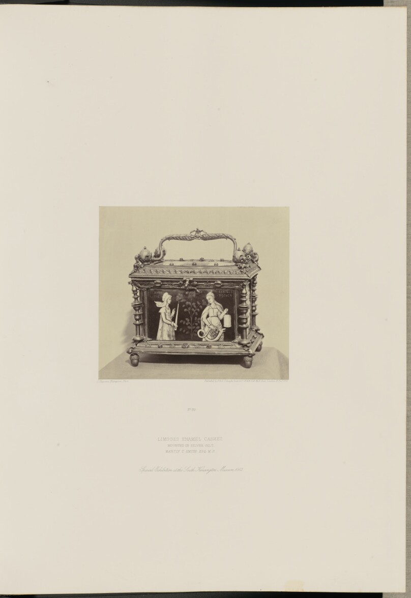 Limoges Enamel Casket