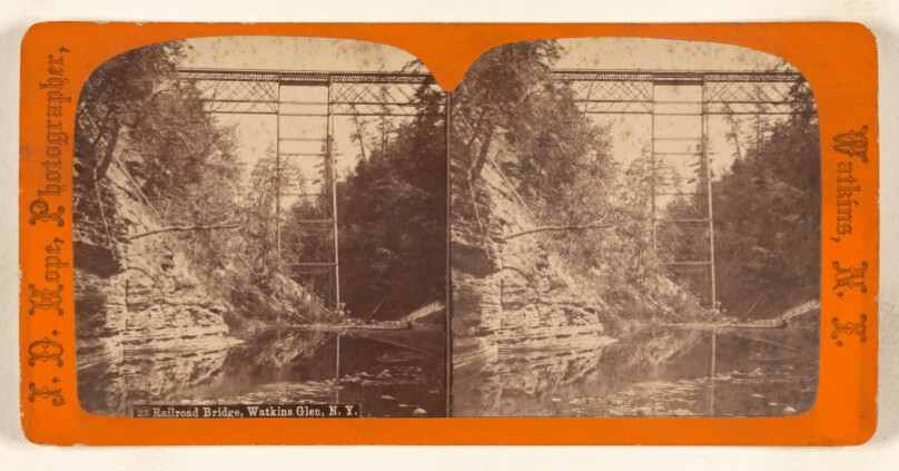 Railroad Bridge, Watkins Glen, N.Y.