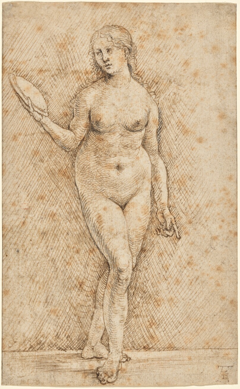 Nude Woman with a Mirror