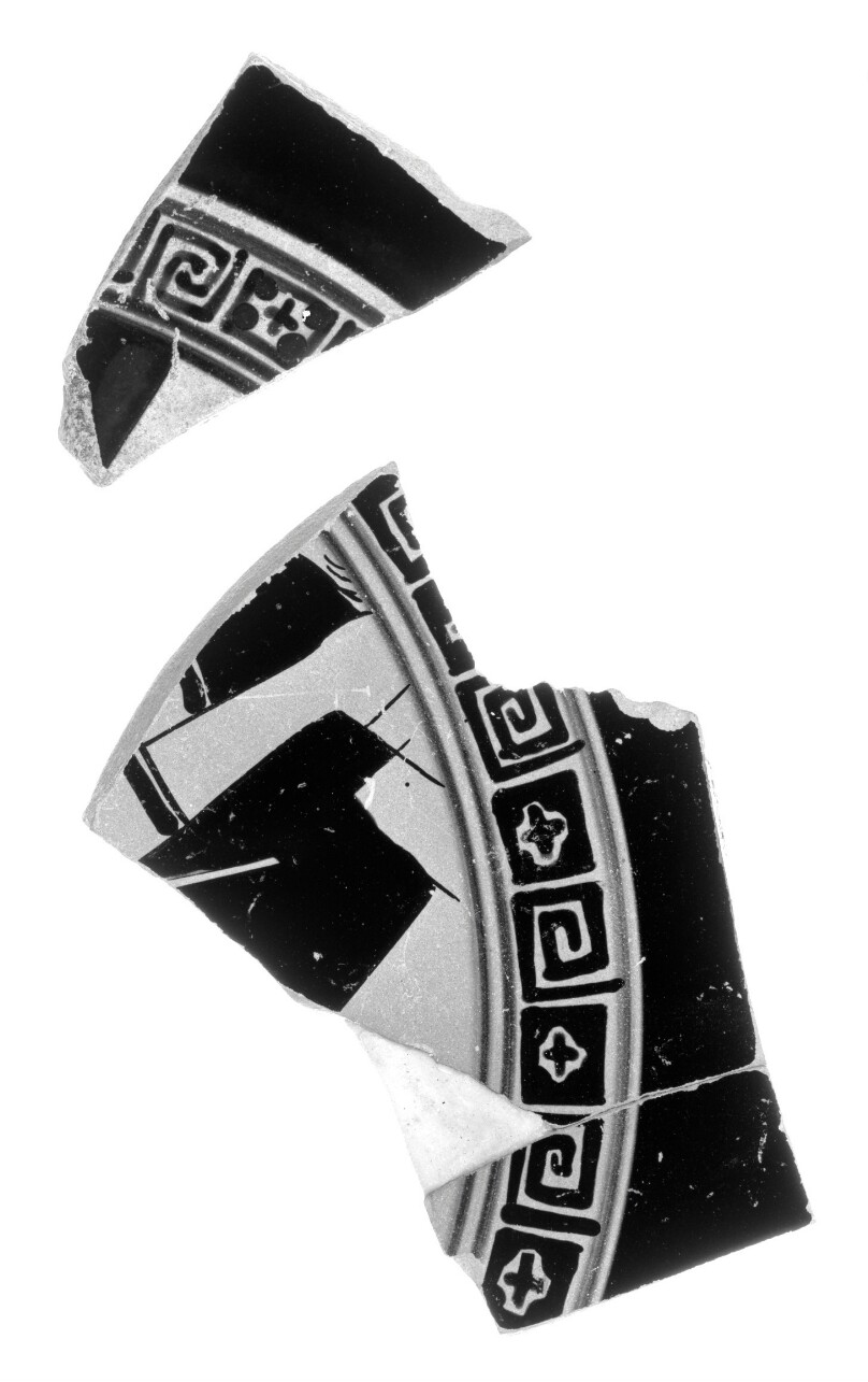 Attic Red-Figure Kylix Fragment