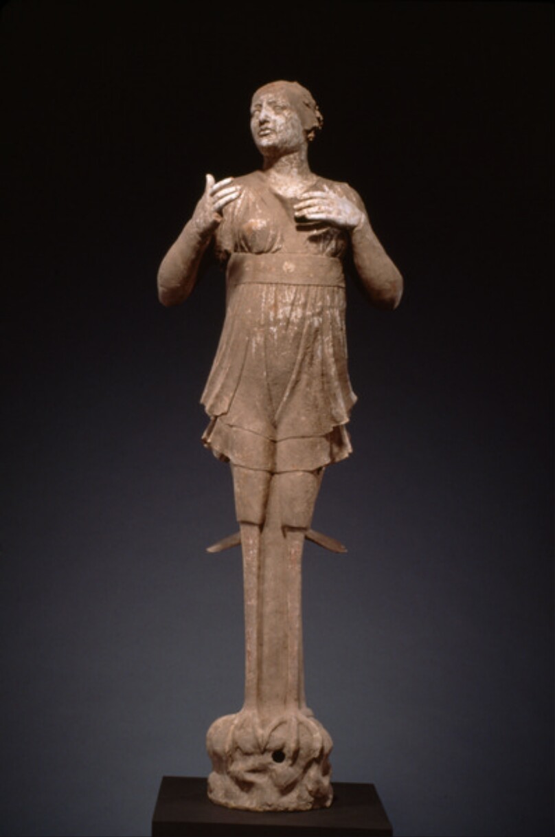 Statue of a Standing Siren