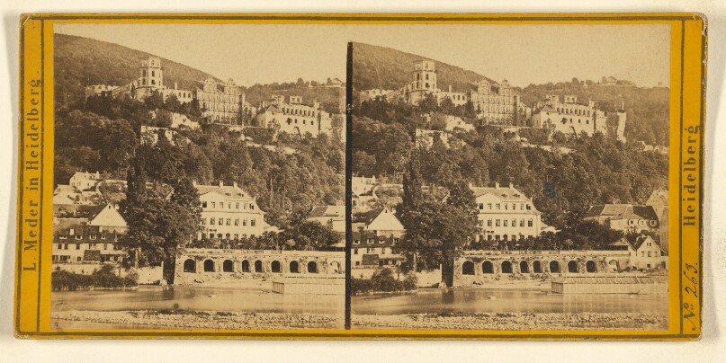 [Elector's Castle in Ruins, Heidelberg, Sept. 16th 1870]