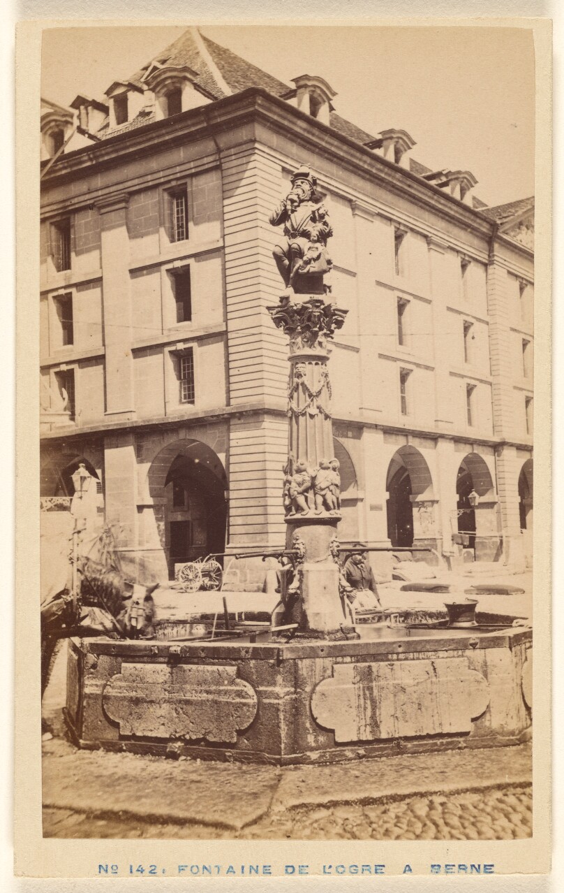 Fontaine de l'Ogre a Berne