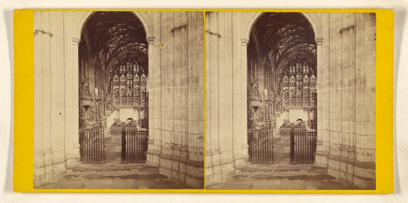 Canterbury Cathedral, St. Michael's, or the Warrior's Chapel.
