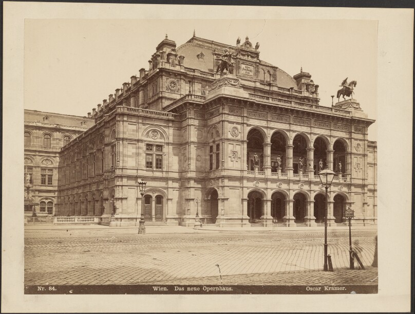 Wien. Das neue Opernhaus.