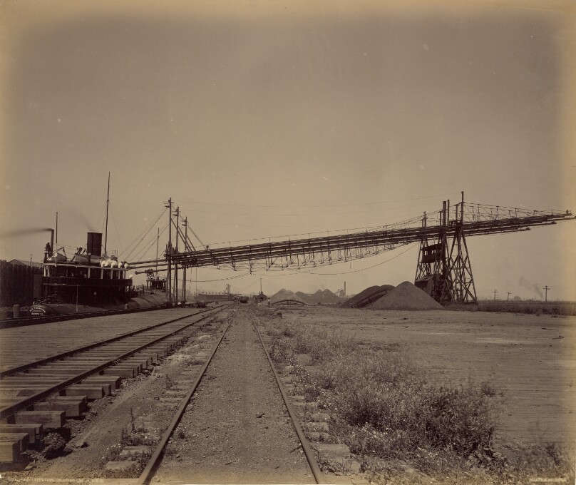 Buffalo, Tifft's Farm, Unloading Ore.