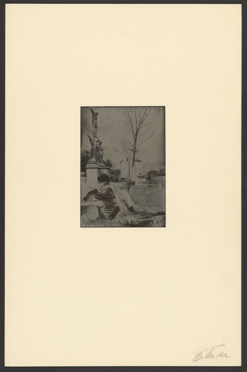 [Cemetery scene]