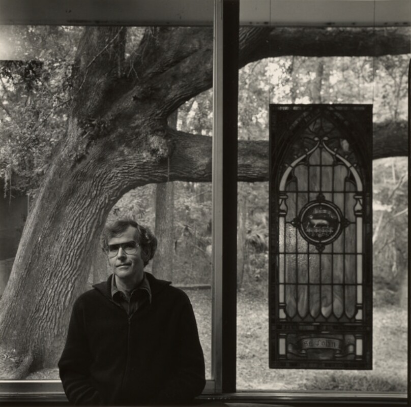 Portrait of Photographer Jerry Uelsmann, pose 1