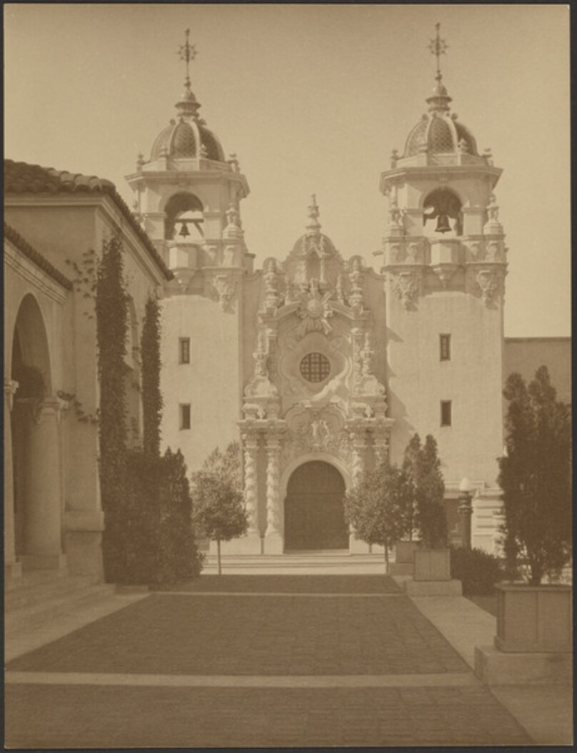 [Architecture at Panama-California Exposition]