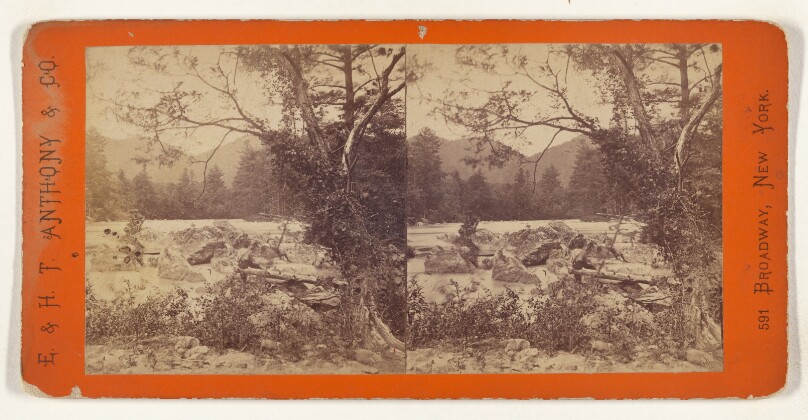 View on the French Broad River, near Warm Springs.