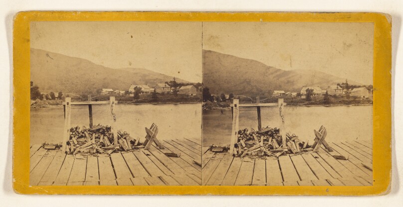 Looking West from the Dock. [Lake George, N.Y.]