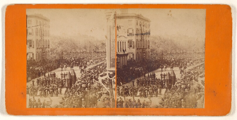 [Funeral procession of Abraham Lincoln, New York City]