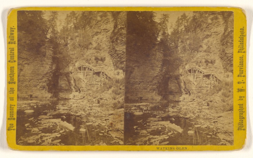 Entrance Amphitheatre. Watkins Glen.