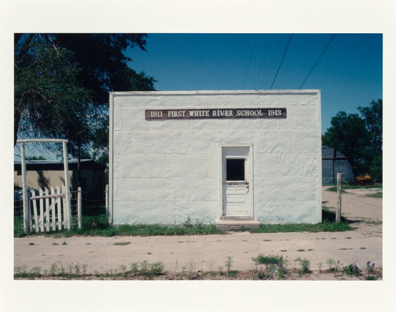 First White River School, White River, South Dakota