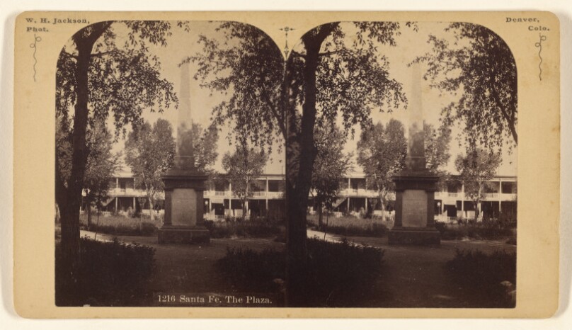 Santa Fe. The Plaza.