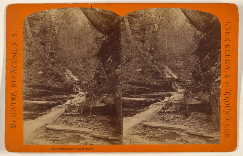 Hammondsport Glen Scenery.