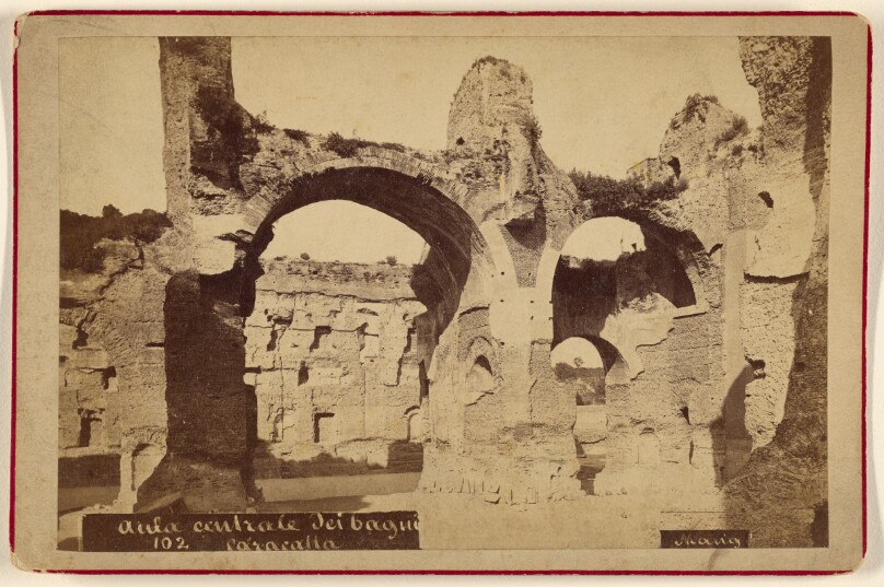 Aula centrale dei bagui Caracalla