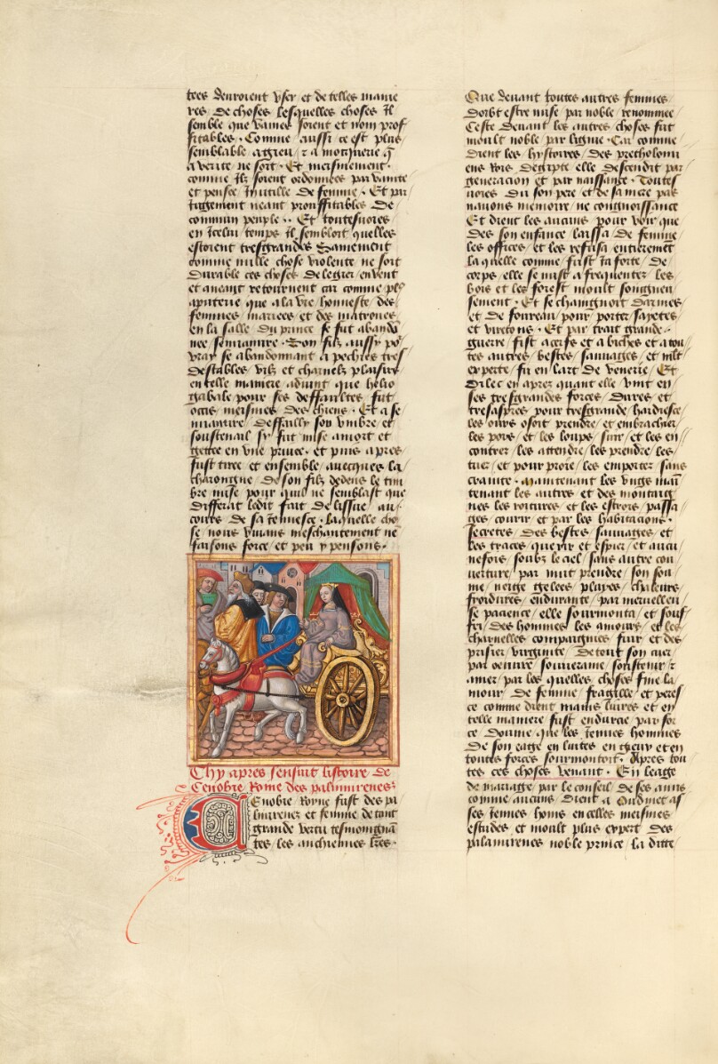 Zenobia Being Paraded in a Roman Triumph