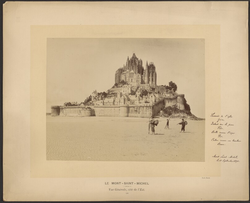 Le Mont-Saint-Michel, Vue Generale, cote de l'Est