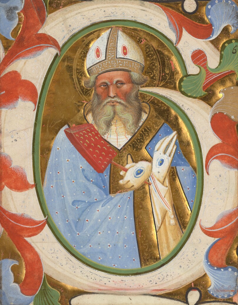 Initial G: Saint Blaise