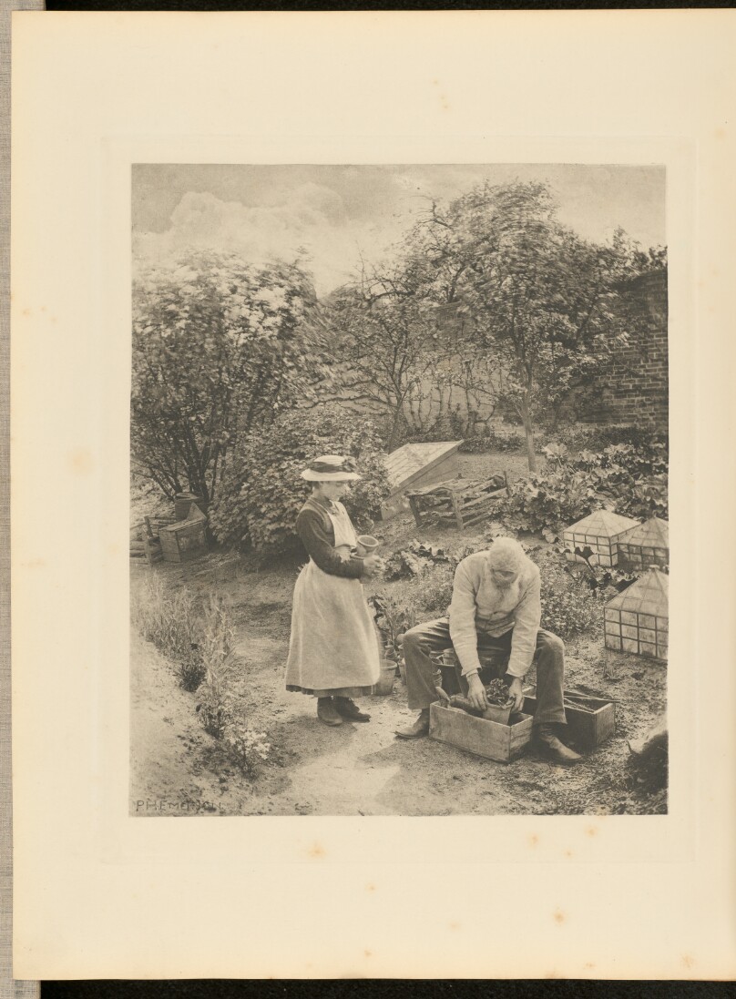 A Garden End. [Suffolk.]