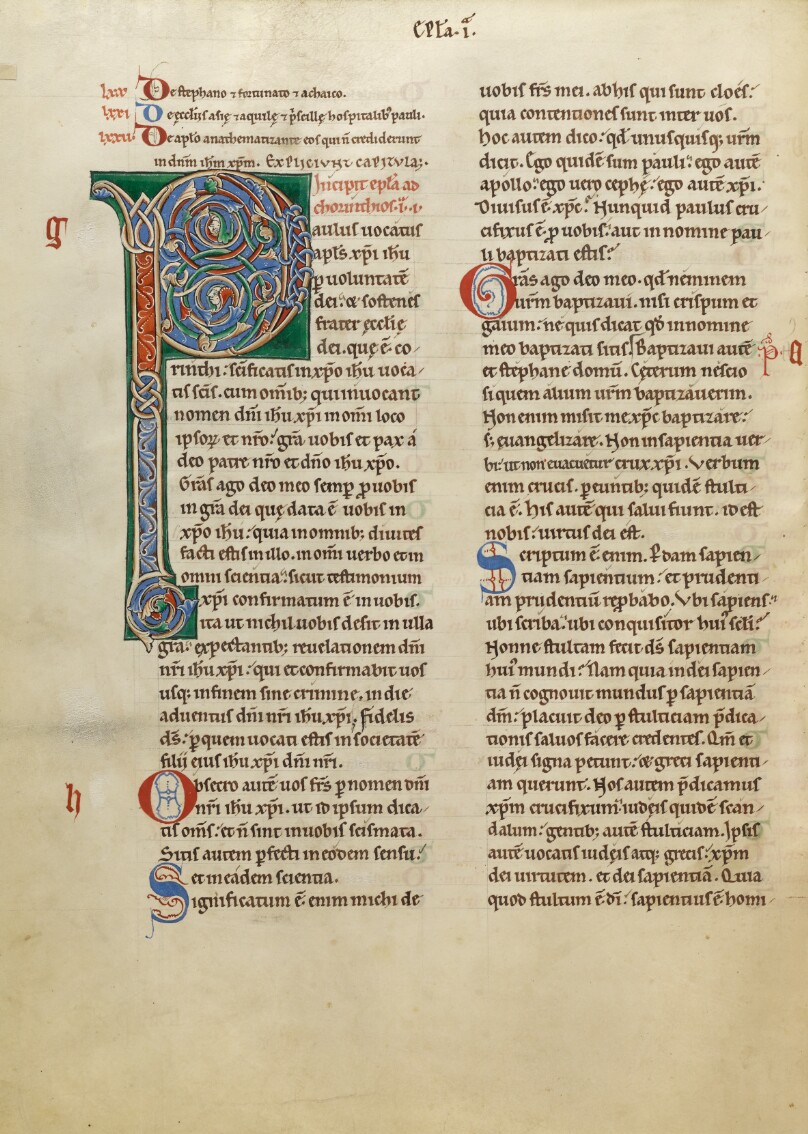 Decorated Initial P