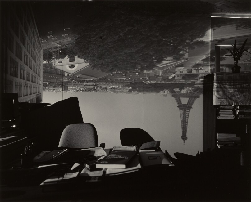 Camera Obscura Image of Paris in a UNESCO Office