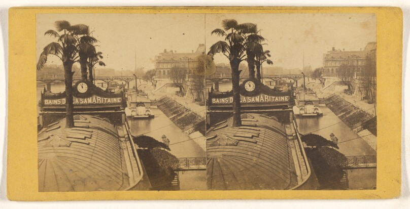 [View of Bains de La Samaritaine, Paris, France]