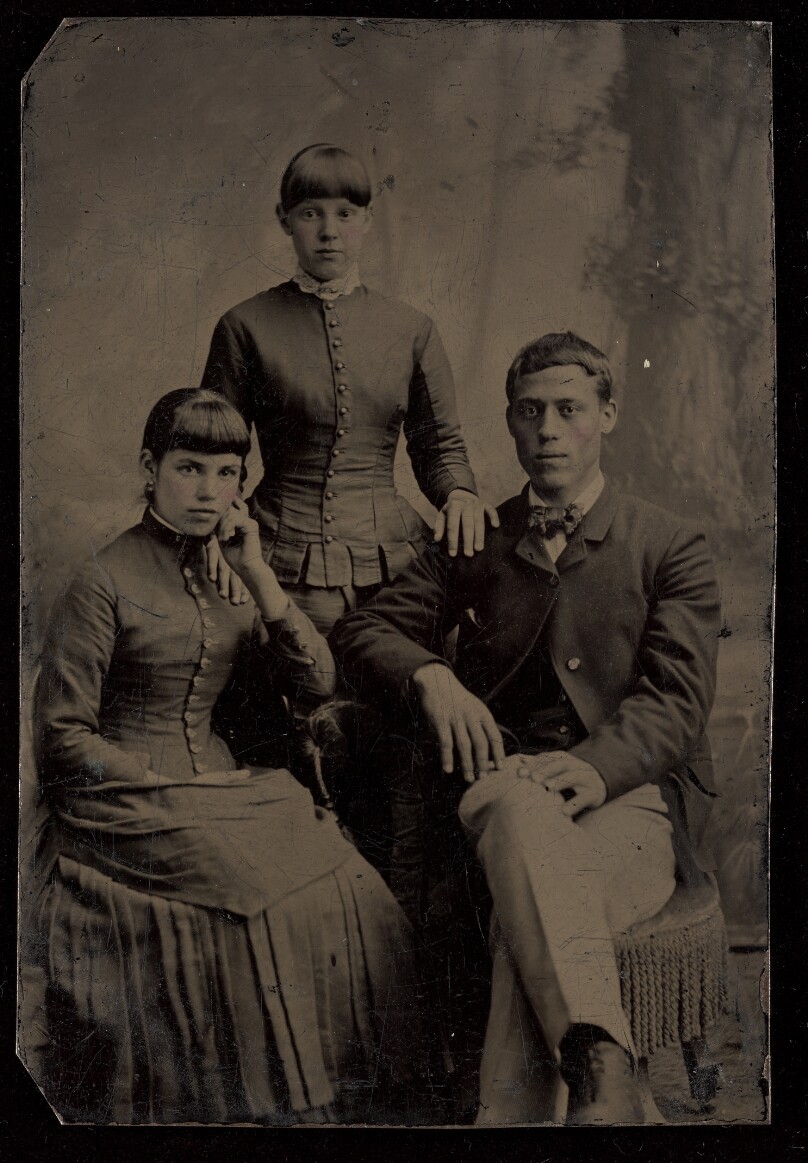 [Group Portrait of Three People]