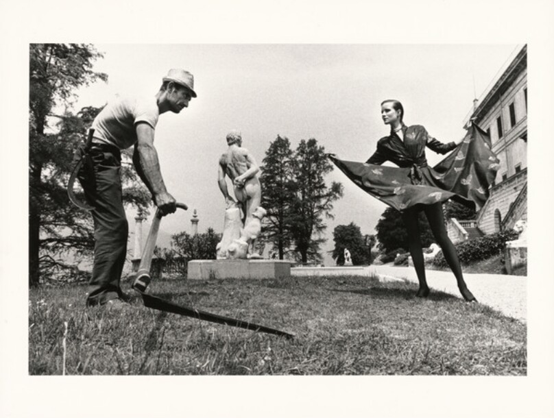 Woman and Gardener