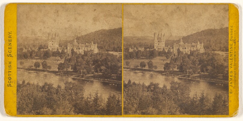 Balmoral Castle from North West of River.