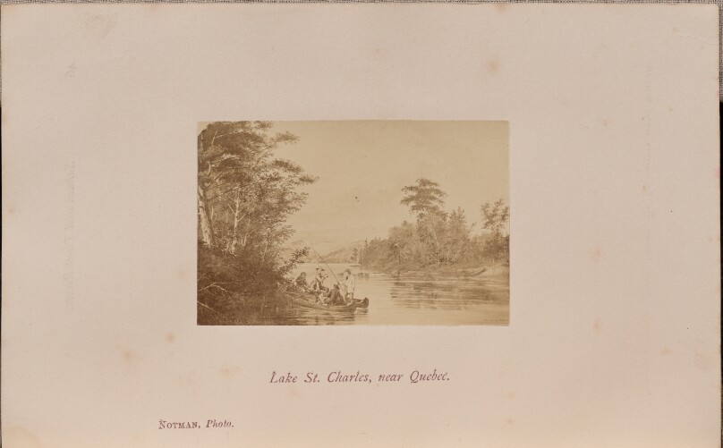 Lake Saint Charles, near Quebec