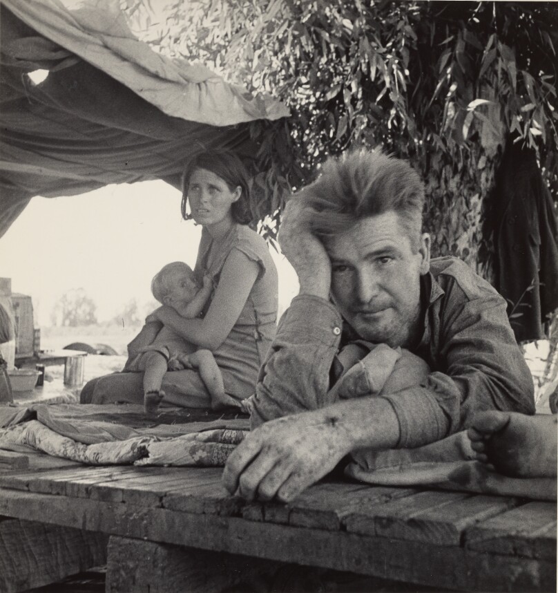 Drought Refugees Hoping for Cotton Work, Blythe, California