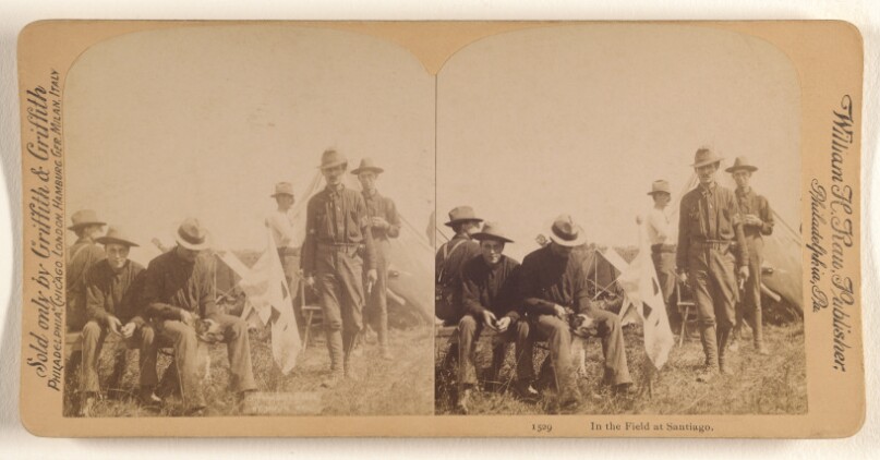 In the Field at Santiago.