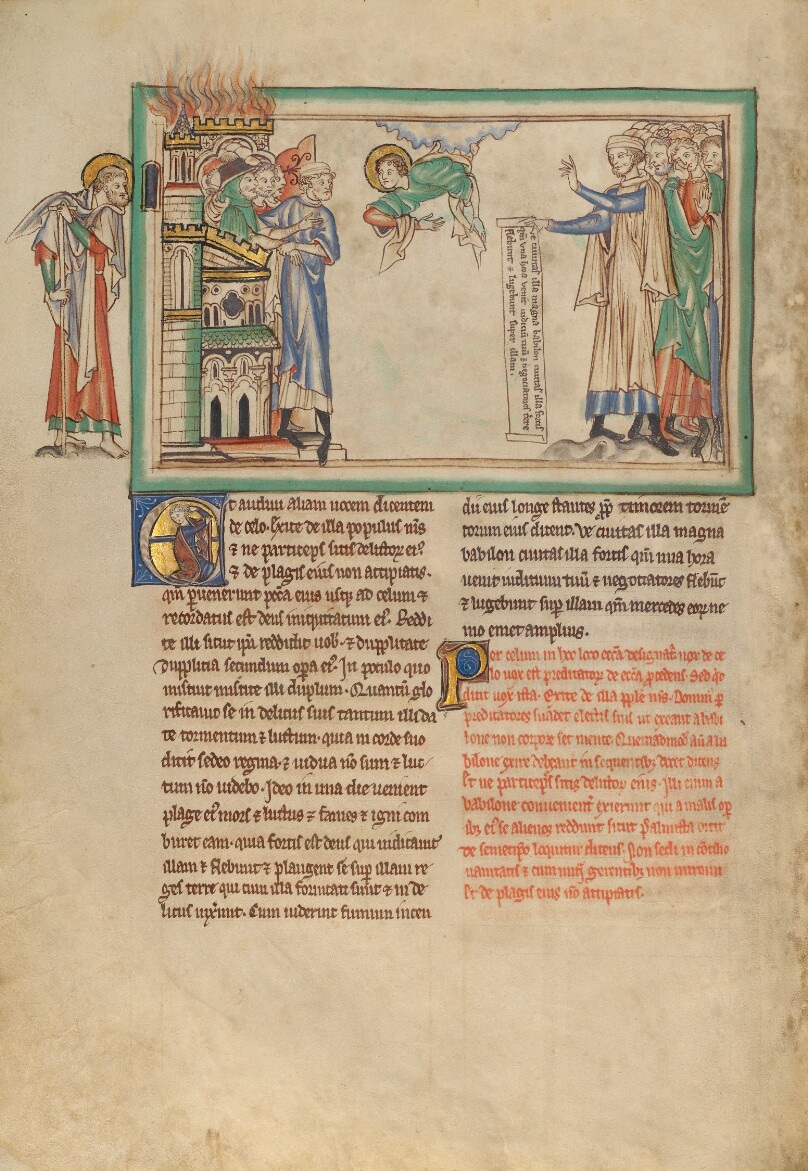 The People of God Leaving Babylon and Merchants Lamenting Babylon
