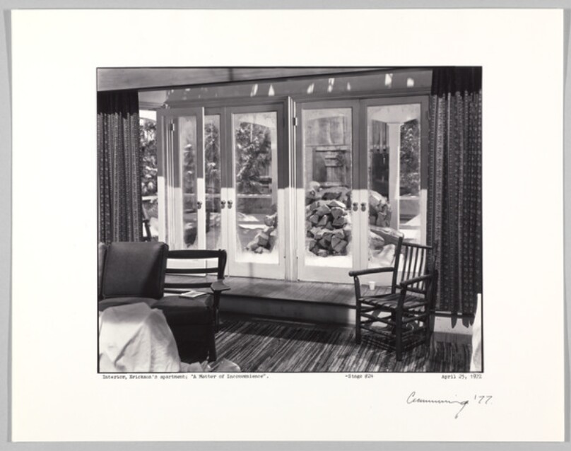 Interior, Erickson's Apartment, "A Matter of Inconvenience," Stage #24