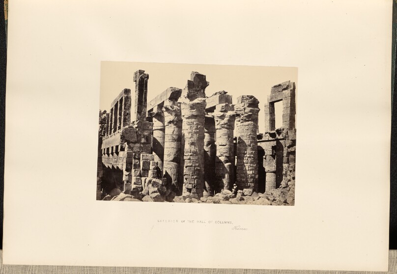 Exterior of the Hall of Columns, Karnac