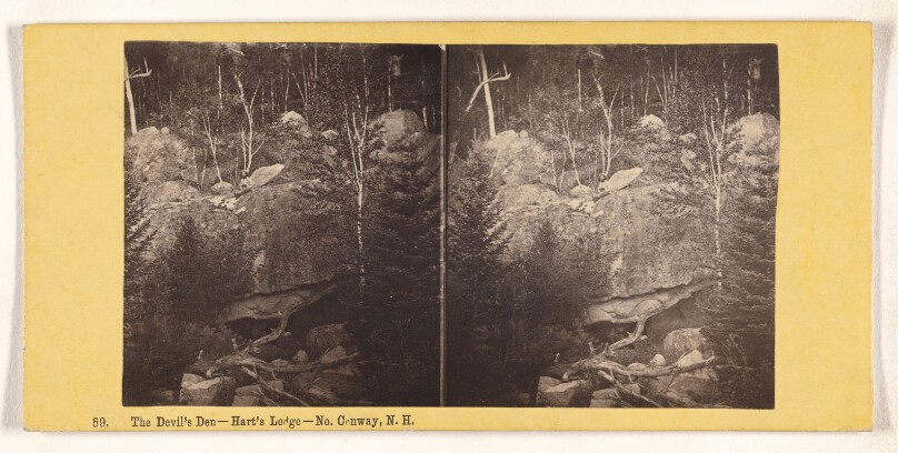 The Devil's Den - Hart's Ledge - No. Conway, N.H.