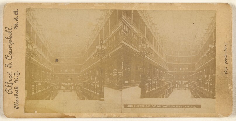 Interior of Arcade, Cleveland, O.