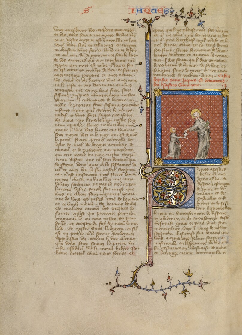 Saint Peter Handing a Letter to a Messenger