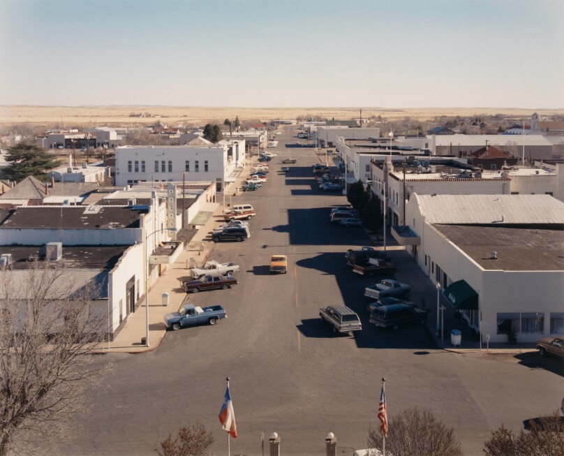 Main Street From the Courthouse, Marfa, TX