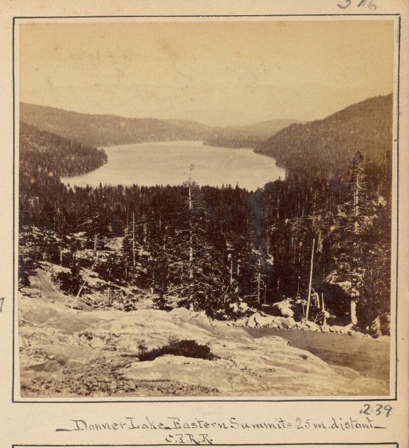 Donner Lake, Eastern Summits 25 m. Distant