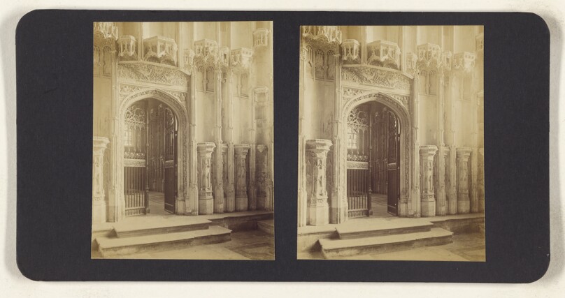 [Arched doorway of church]