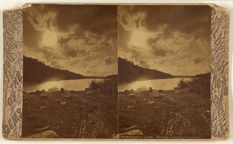Upper Saranac Lake - Bartlett's Landing Moonlight