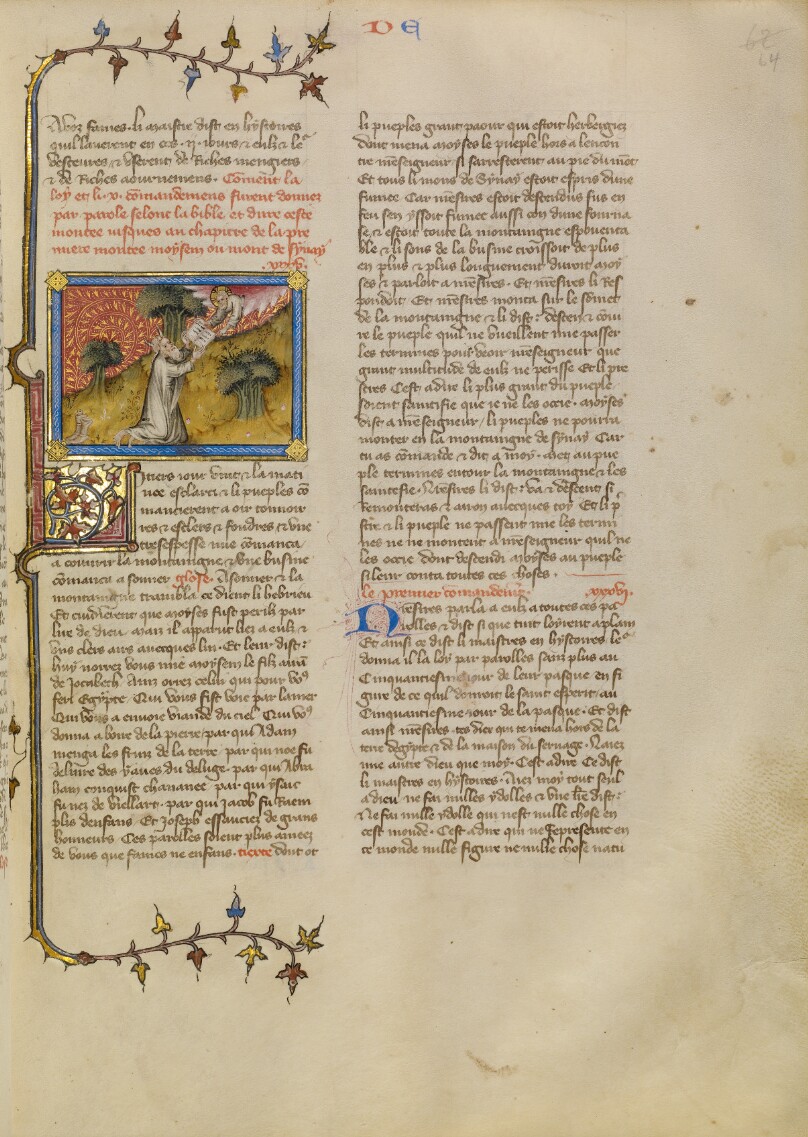 Moses Receiving the Tablets of the Law